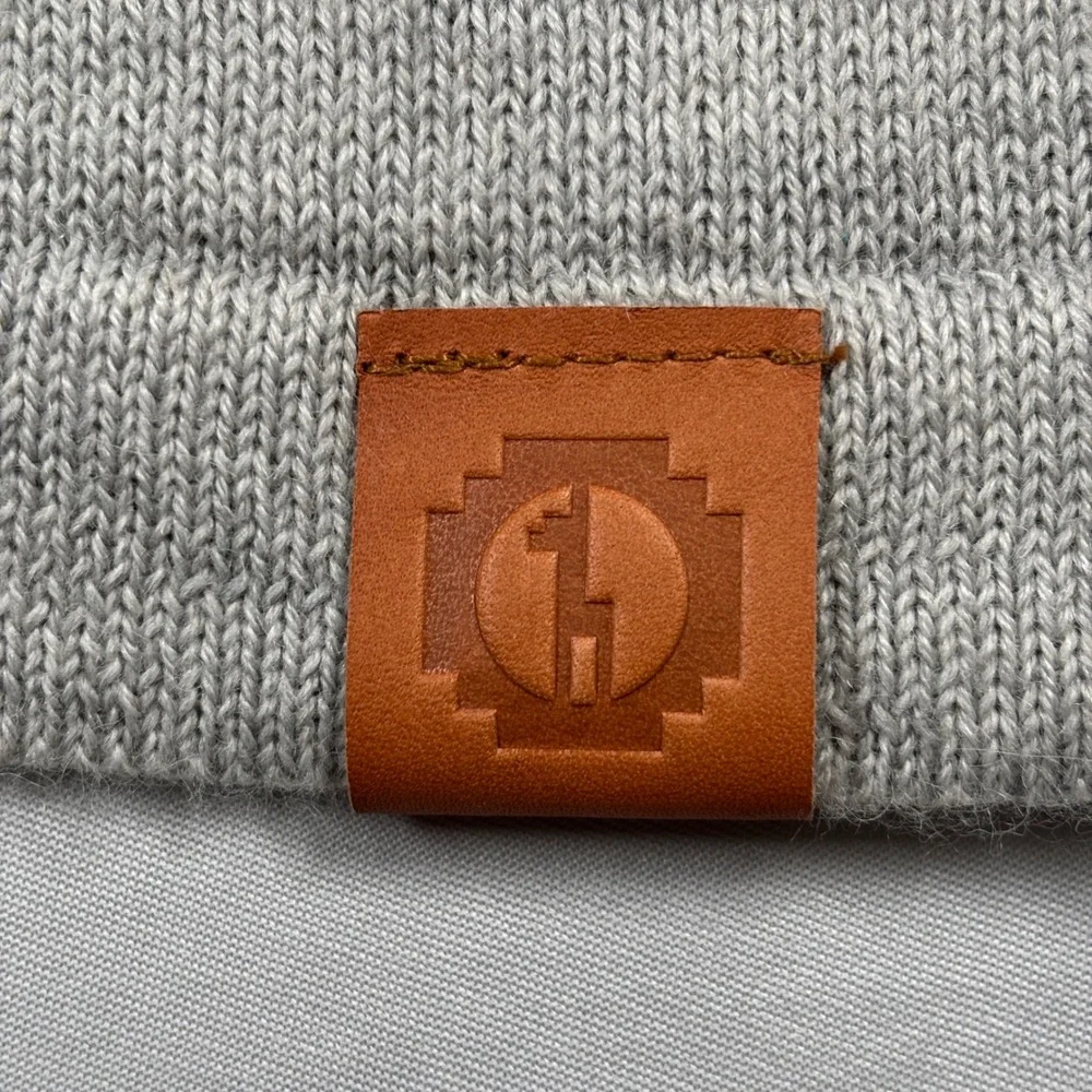 PAKA Crewneck Sweater Mens XL Grey Royal Alpaca Handmade  Raglan Long Sleeve - Picture 3 of 11